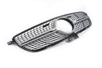 Mercedes GLE coupe C292 2015-2019 Tuning Front Grille (Diamond Silver) With camera mount photo 3