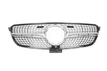 Mercedes GLE coupe C292 2015-2019 Tuning Front Grille (Diamond Silver) With camera mount photo 5