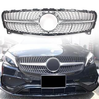 Front Grille Diamond Silver (2015-2018)