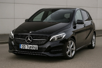 Mercedes B-class W246 2011-2018 Front Grille Diamond Black (2015-2018) photo 1