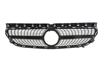 Mercedes B-class W246 2011-2018 Front Grille Diamond Black (2015-2018) photo 3