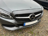 Mercedes C-class W205 2014-2021 Front Grille Diamond Silver (for Avantgarde/AMG-Line/C43 AMG) 2014-2018, without camera photo 1