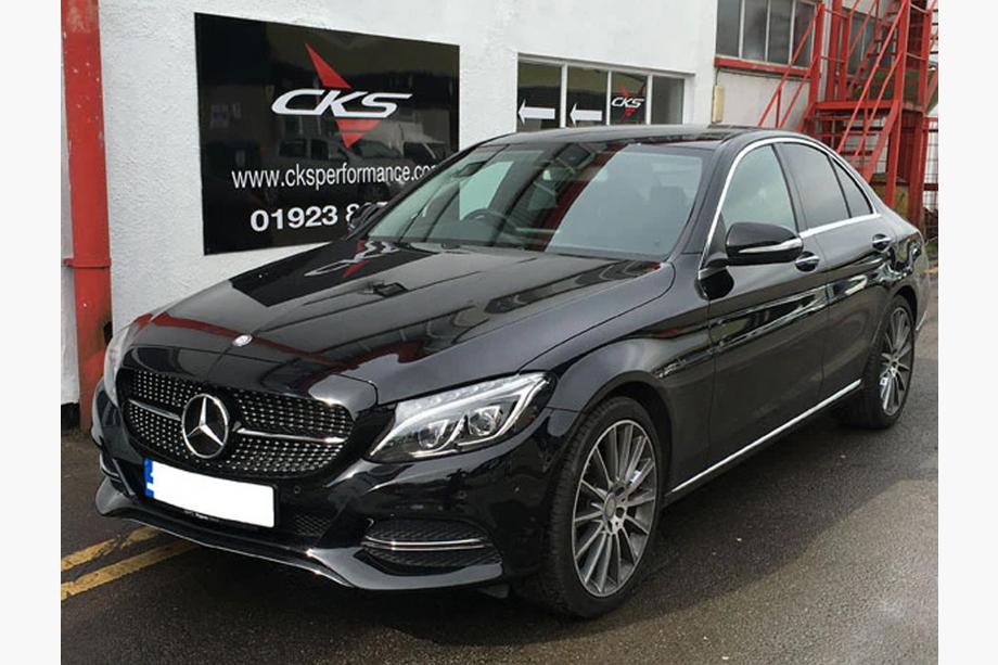Mercedes C-class W205 2014-2021 Front Grille Diamond Silver (for Avantgarde/AMG-Line/C43 AMG) Photo 14