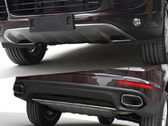 Porsche Cayenne 2010-2017 Front and Rear Bumper Covers (2015-2017) photo 1