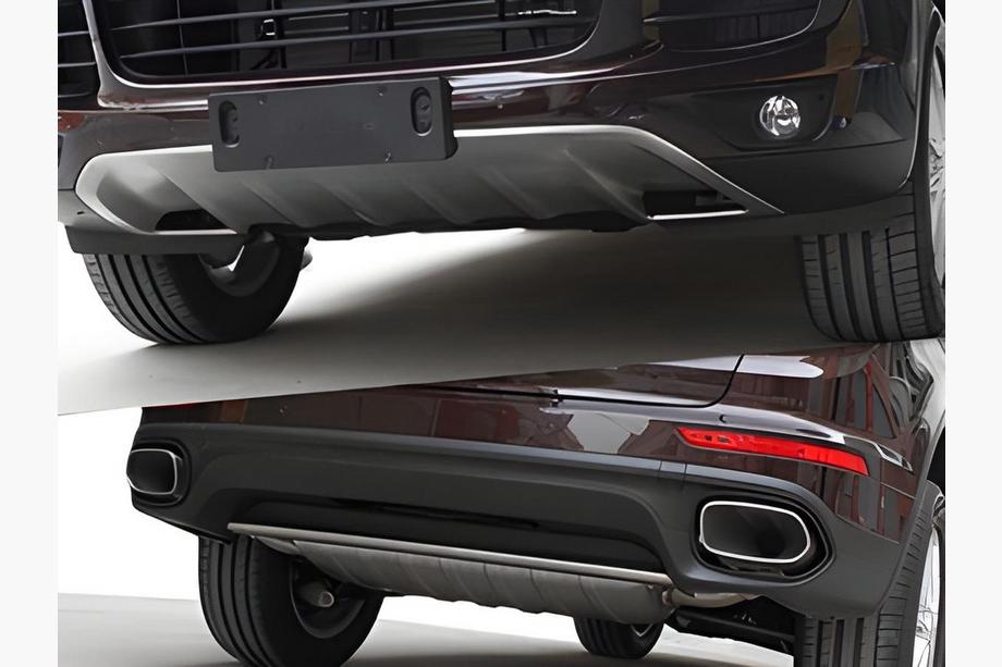 Porsche Cayenne 2010-2017 Front and Rear Bumper Covers (2015-2017) Image