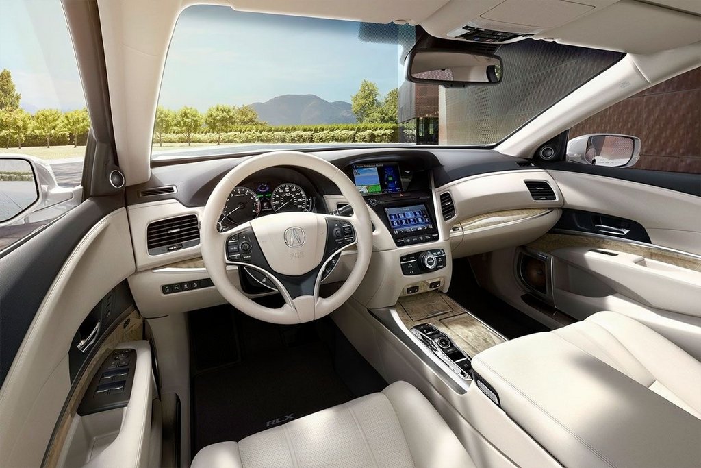 Presented updated sedan Acura RLX