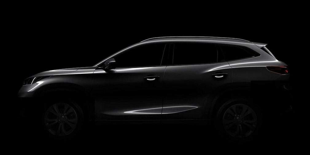 Chery showed a teaser image of the new crossover