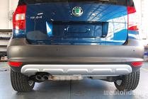 Skoda Yeti 2009-2017 Front and rear bumper extensions (2 pcs) photo 3