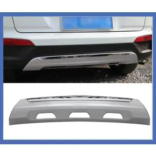 Front and Rear Bumper Extensions (2 pcs) Hyundai Creta 2014-2020 photo 2