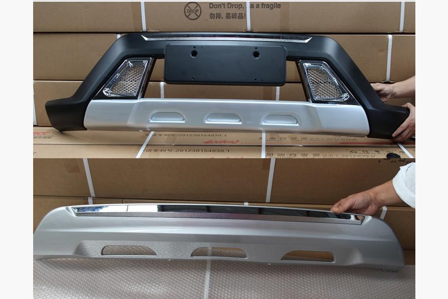 Hyundai Creta 2014-2020 Front and Rear Bumper Extensions (2 pcs) Photo 3