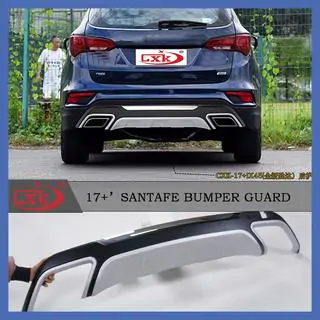 Front and Rear Bumper Covers (2016-2018) Hyundai Santa Fe 3 2012-2018 photo 2