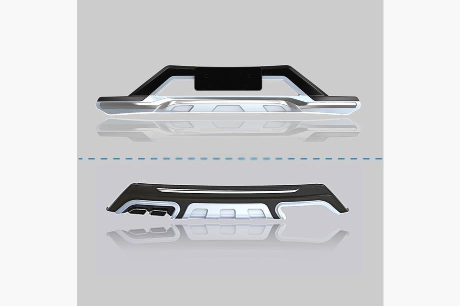 Hyundai Tucson TL 2016-2021 Front and Rear Covers 2015-2019 (2 pcs) Photo 1