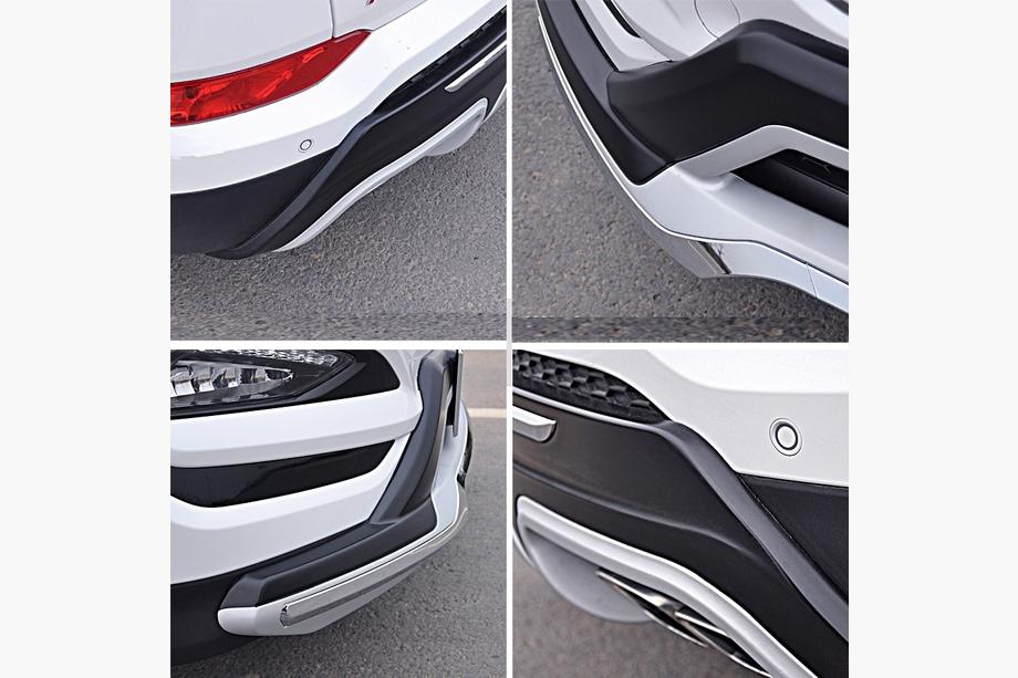 Hyundai Tucson TL 2016-2021 Front and Rear Covers 2015-2019 (2 pcs) Photo 2
