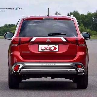 Front and Rear Bumper Extensions (2 pcs, 2015-2018) photo 3