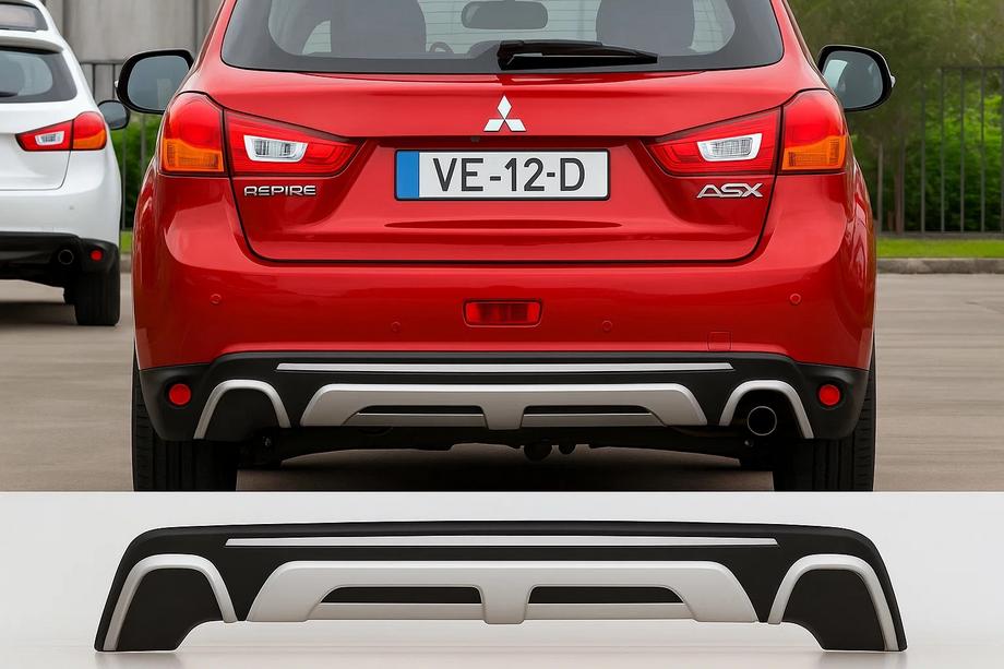 Mitsubishi ASX 2010-2023 Rear Bumper Extension (2013-2015) Image