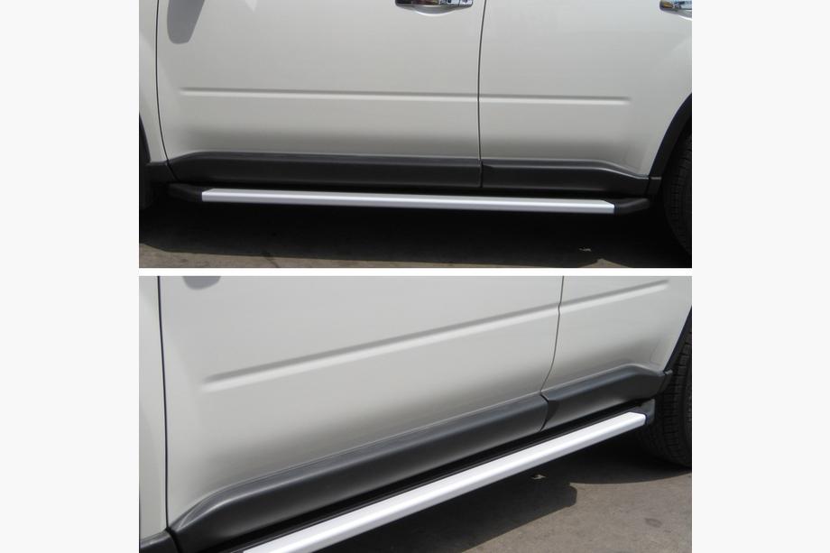 Nissan X-trail T31 2007-2014 Side Steps Original (2 pcs, Aluminum) Photo 3
