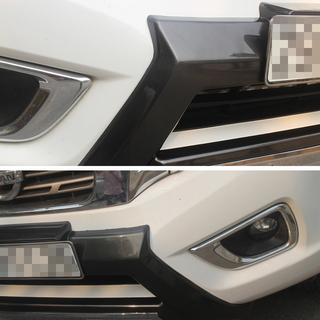 Front bumper diffuser (plastic) photo 2
