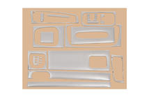 Volkswagen Golf 3 1991-2001 Dashboard Trim Covers Aluminum photo 3