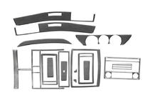 Volkswagen Polo 2001-2009 Dashboard Trim Covers (2005-2009) Aluminum photo 3