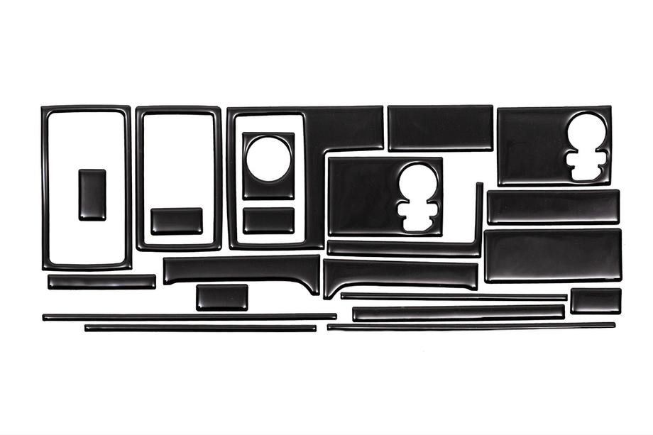 Volkswagen T4 Transporter 1990-2003 Dashboard Trim Covers (1991-1995) Carbon Photo 4