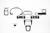 Volvo S40 1995-2004 Dashboard Trim Covers (2000-2004) photo 1