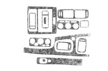Volvo V70 1997-2000 Dashboard Trim Covers Aluminum photo 2