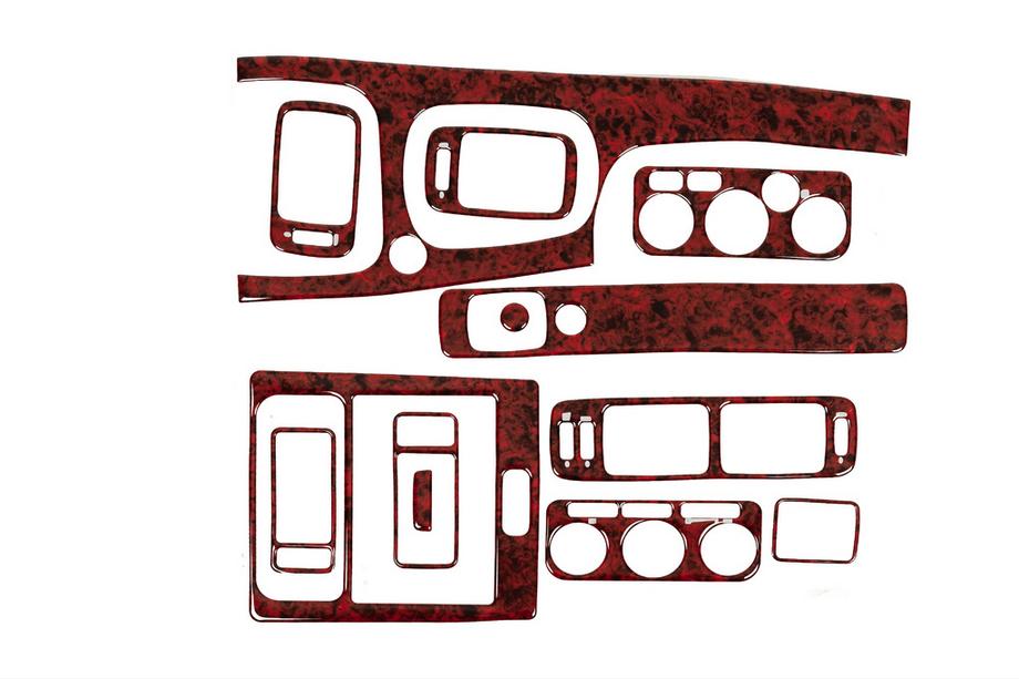 Volvo V70 1997-2000 Dashboard Trim Covers Aluminum Image