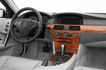 BMW 5 Series E60/E61 2003-2010 Dashboard Trim Covers Meric Wood photo 1