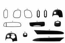 Chevrolet Corvette C5 1997-2004 Dashboard Trim Covers (Meric) photo 1
