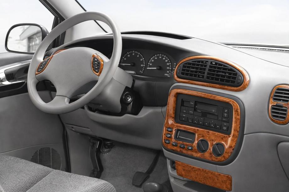 Chrysler Voyager 1996-2001 Dashboard Trim Covers (Meric) Black Image