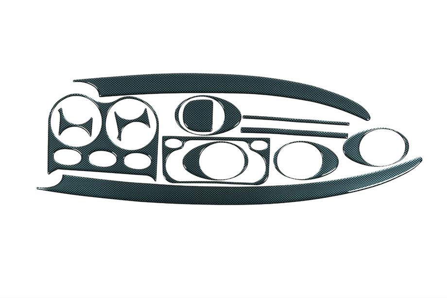 Daewoo Matiz 1998-2008 Dashboard Trim (1998-2005) Aluminum Image