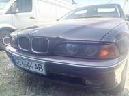 BMW 5 Series E39 1996-2003 Headlight eyebrows (2 pcs, black) photo 2