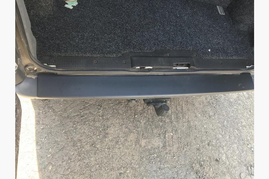 Opel Vivaro 2001–2015 Rear bumper protector DDU (ABS) Photo 5