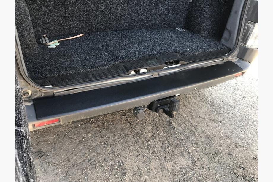 Opel Vivaro 2001–2015 Rear bumper protector DDU (ABS) Photo 6