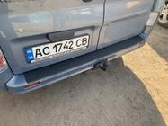 Renault Trafic 2001–2015 Rear bumper protector DDU (ABS) photo 10