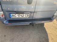 Renault Trafic 2001–2015 Rear bumper protector DDU (ABS) photo 11