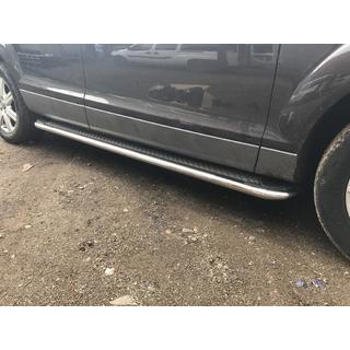 Side Steps Maydos V2 (2 pcs, Aluminum & Stainless Steel) Audi Q7 2005-2015 photo 3