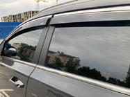 Kia Sportage 2015-2021 Window Deflectors with Chrome Trim (4 pcs, Niken) photo 2