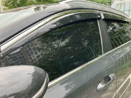 Kia Sportage 2015-2021 Window Deflectors with Chrome Trim (4 pcs, Niken) photo 1