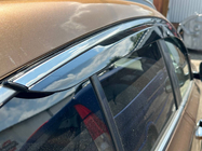 Kia Sportage 2015-2021 Window Deflectors with Chrome Trim (4 pcs, Niken) photo 7
