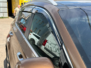 Kia Sportage 2015-2021 Window Deflectors with Chrome Trim (4 pcs, Niken) photo 5