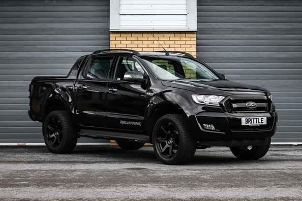 In Frankfurt will present a limited edition version of the Ford Ranger pickup truck Black Edition