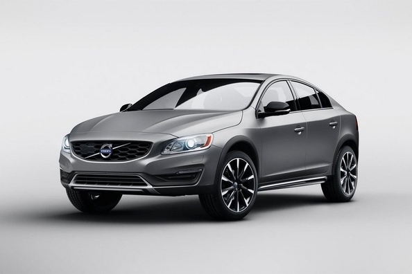 The Swedish sedan Volvo S60 Cross Country terrain