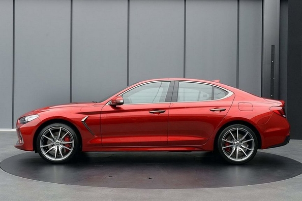 The Koreans introduced the main competitor to the BMW 3-Series