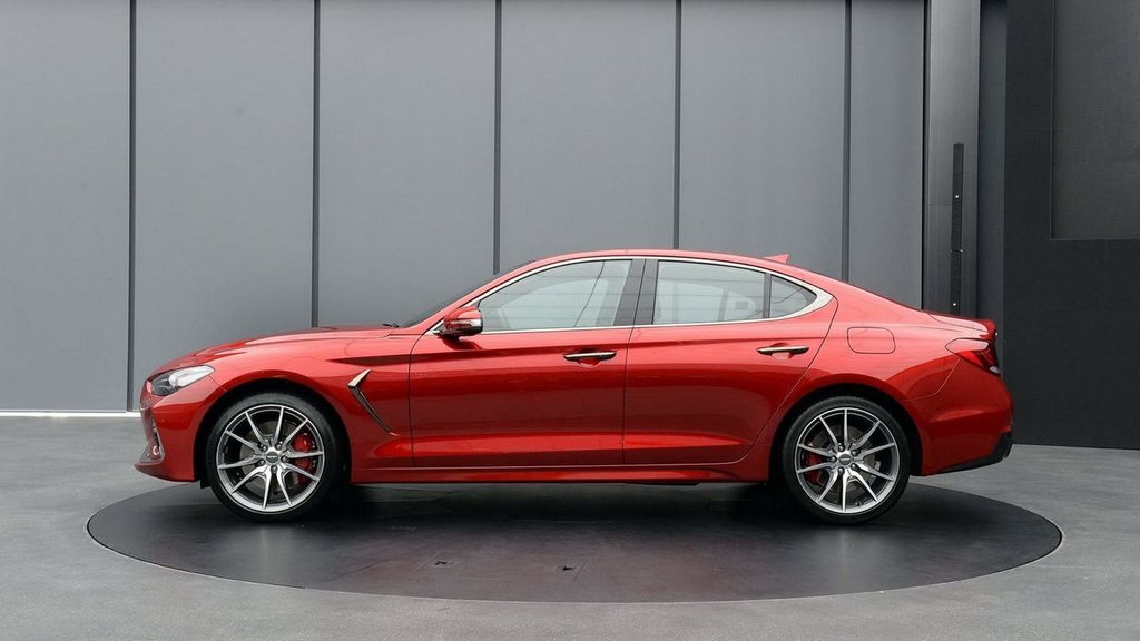 The Koreans introduced the main competitor to the BMW 3-Series