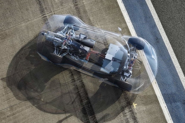 Electric hypercar Project One from Mercedes-AMG with the power of 1000 horses Photo 4