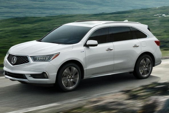 Acura begins sales of the updated SUV MDX