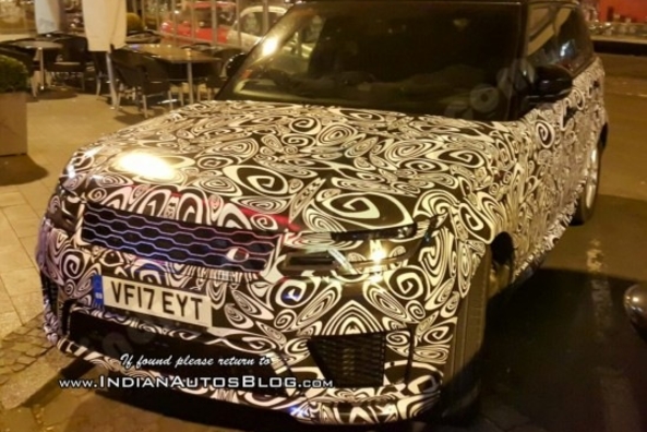 New Range Rover Sport was spotted on German roads Photo 2