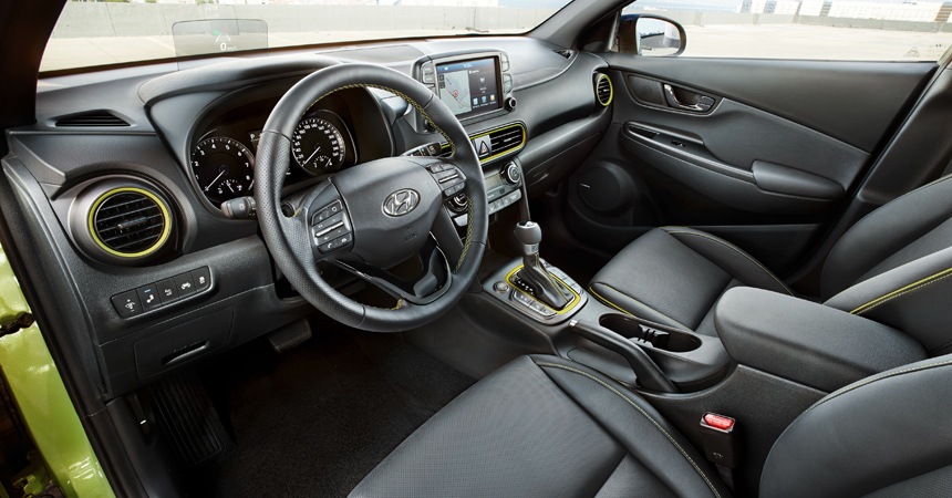 Overview of the new crossover Hyundai Kona
