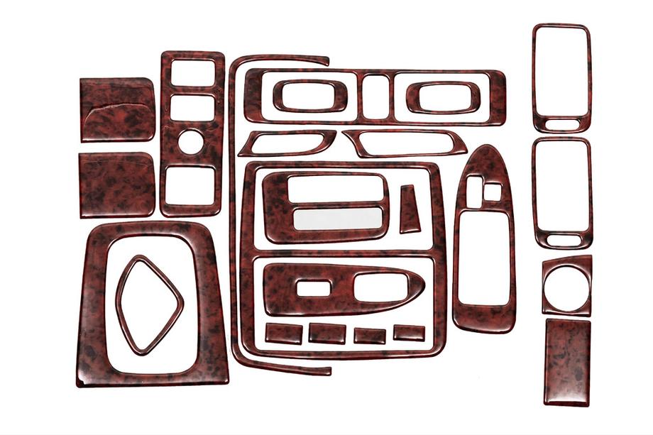 Toyota Camry 1997-2002 Dashboard Trim Covers (1997-1999) Carbon Image